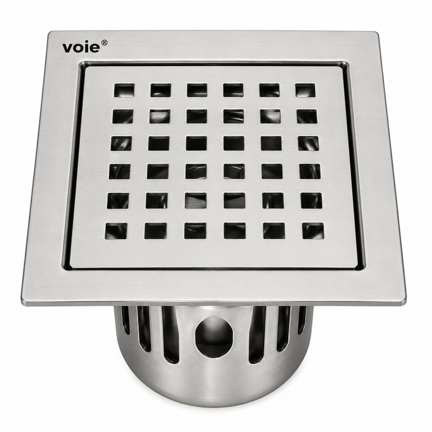Voie Hexa Floor Grating 127x127 mm Glossy