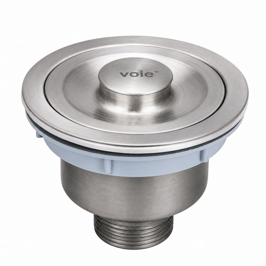 Stainless Steel Sink Waste Coupling with Stopper