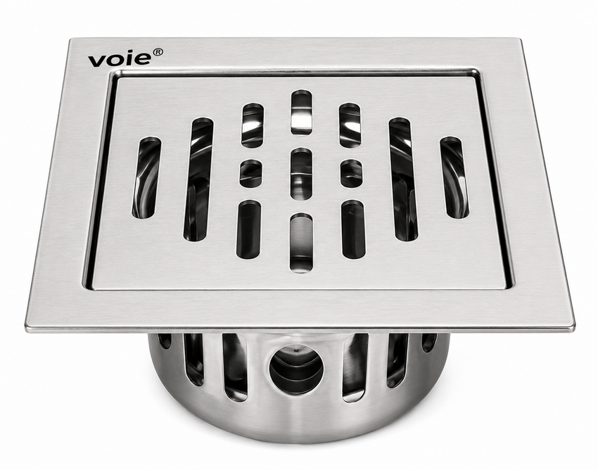 Voie Classic SQ Floor Grating 152x152 mm Matt